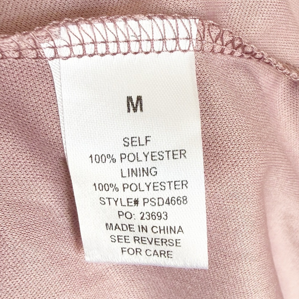 Baltic Born Magdalena Tulle Dusty Orchid Maxi Dress Size Medium - Picture 6 of 8